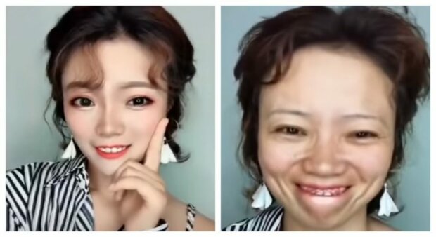 Korejská žena se odlíčila a zestárla o 20 let