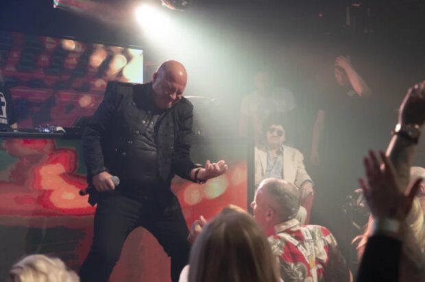 Michal David na výročí Discolandu. Foto: snímek obrazovky blesk.cz