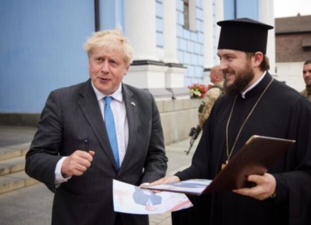 Boris Johnson. Foto: snímek obrazovky tsn