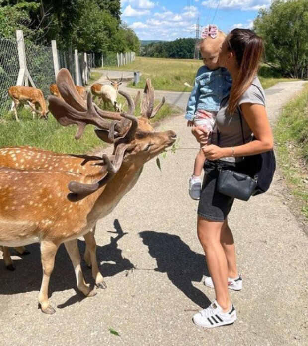 Monika Bagárová se dcerou. Foto: snímek obrazovky Instagram