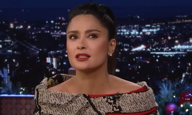 Salma Hayek Foto: snímek obrazovky YouTube