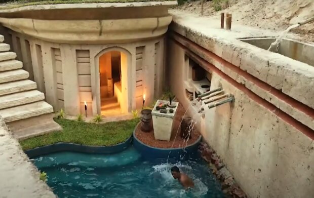 Bazén. Foto: snímek obrazovky YouTube