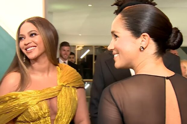 Beyoncé a Meghan, Foto: snímek obrazovky YouTube
