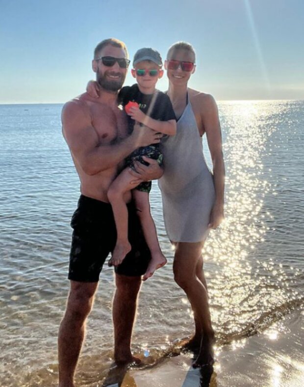 Hana Mašlíková s rodinou. Foto: snímek obrazovky Instagram