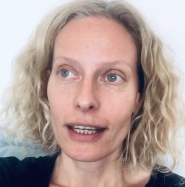 Kristina Kloubková. Foto: snímek obrazovky ahaonline.cz