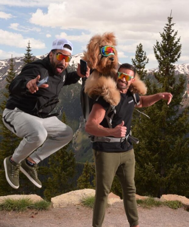 Cliff a Brodie. Foto: snímek obrazovky Instagram