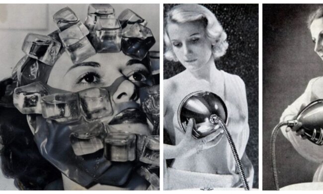 Ledová maska, mytí prsou a další absurdní kosmetické pomůcky, které využívaly ženy v minulosti, aby vypadaly lépe