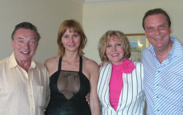 Ivana Gottová, Karel Gott, Hanka Zagorová, Štefan Margita. Foto: snímek obrazovky Facebook