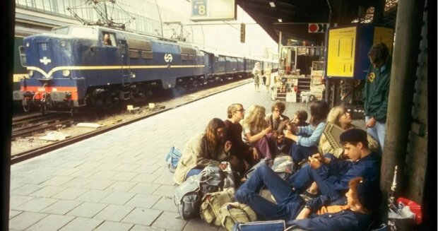 Cestování Evropou vlakem v roce devatenáct set sedmdesát