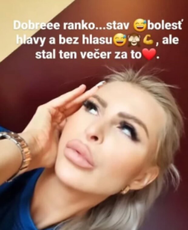 Lela Ceterová. Foto: snímek obrazovky Instagram