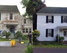 Kdyby tak všichni sousedé byli takoví! Laskaví lidé opravili a vymalovali dům své sousedky v důchodu. "Byla jsem dojata"