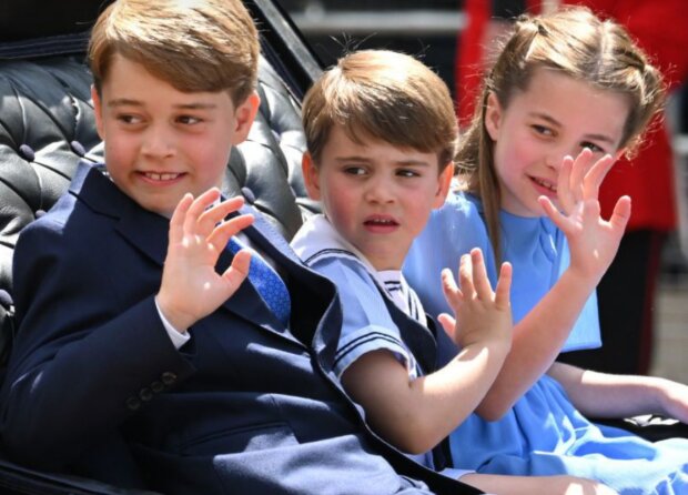 Děti Kate a Williama. Foto: snímek obrazovky tsn