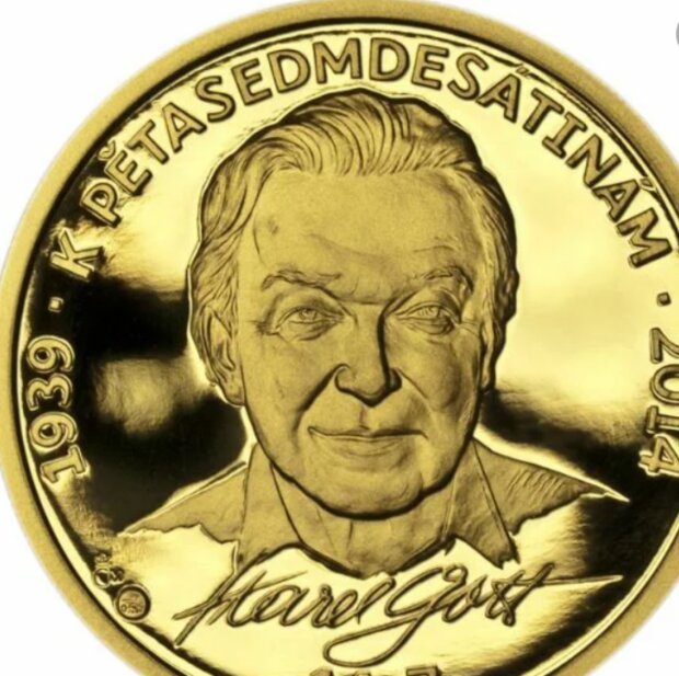 Karel Gott. Foto: snímek obrazovky ahaonline.cz