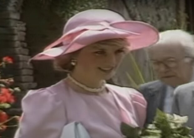 Princezna Diana, Foto: snímek obrazovky YouTube