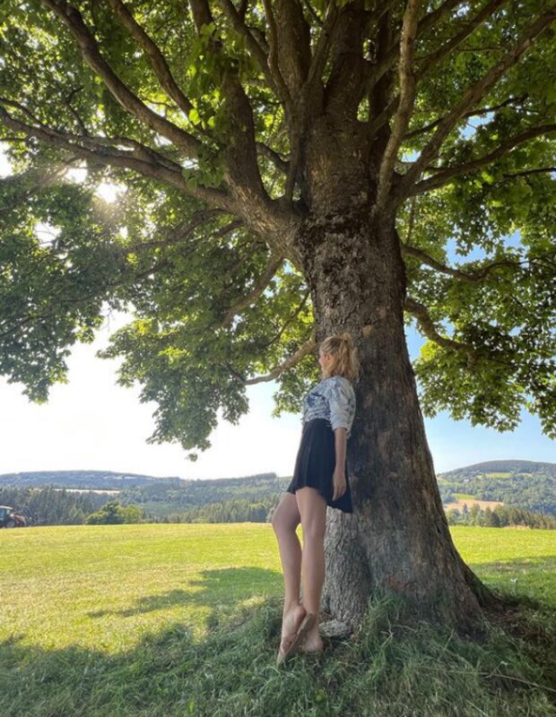 Taťána Kuchařová. Foto: snímek obrazovky Instagram