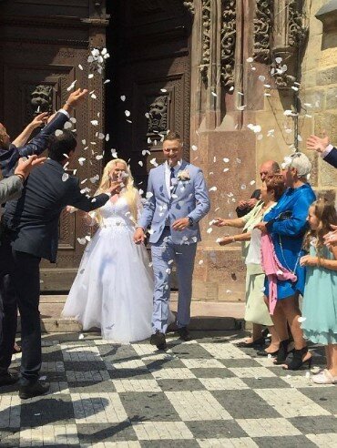 Monika Štiková se vdala: na oslavu byli pozváni jen dva hosté ze strany nevěsty