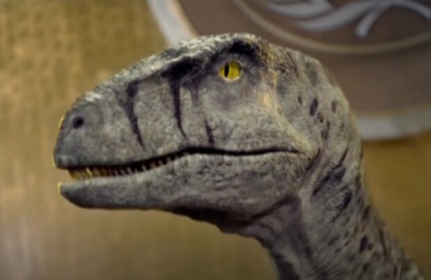 Dinosaur. Foto: snímek obrazovky bbc