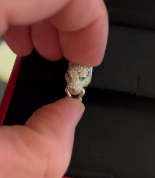 Dárek pro Moniku Marešovou. Foto: snímek obrazovky Instagram