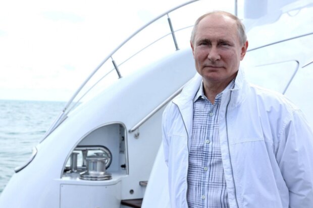 Jachta Putina. Foto: snímek obrazovky YouTube