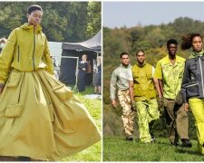 Londýnský týden módy byl na polích