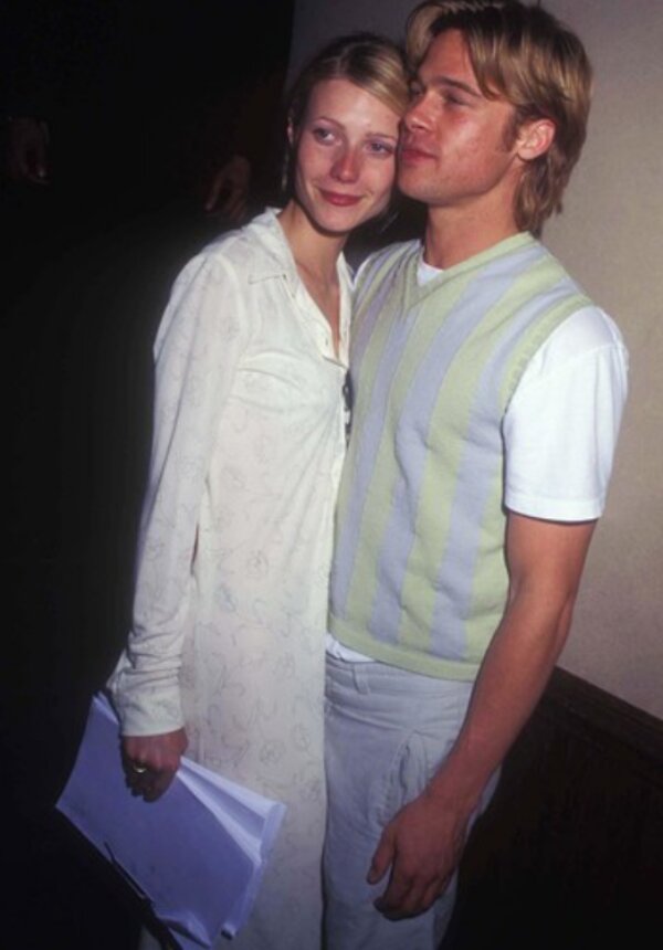 Brad Pitt a Gwyneth Paltrow. Foto: snímek obrazovky Legion Media