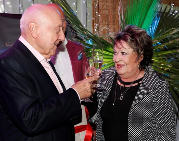 Jiřina Bohdalova a Felix Slováček. Foto: snímek obrazovky ahaonline.cz