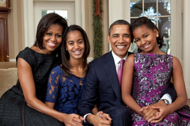 Barack Obama s rodinou. Foto: snímek obrazovky Instagram