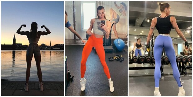 Neuvěřitelně dlouhé nohy švédské fitness modelky