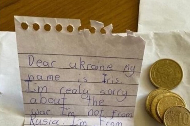 "Doufám, že jste všichni naživu": V Irsku osmiletá holčička všechny své vybrané peníze požádala o předání na Ukrajinu