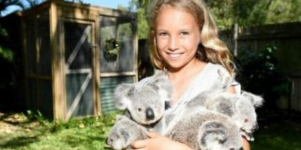 Statečná holčička Izzy v džungli zachránila koalů: jak se desetileté dívce podařilo zachránit několik desítek zvířat