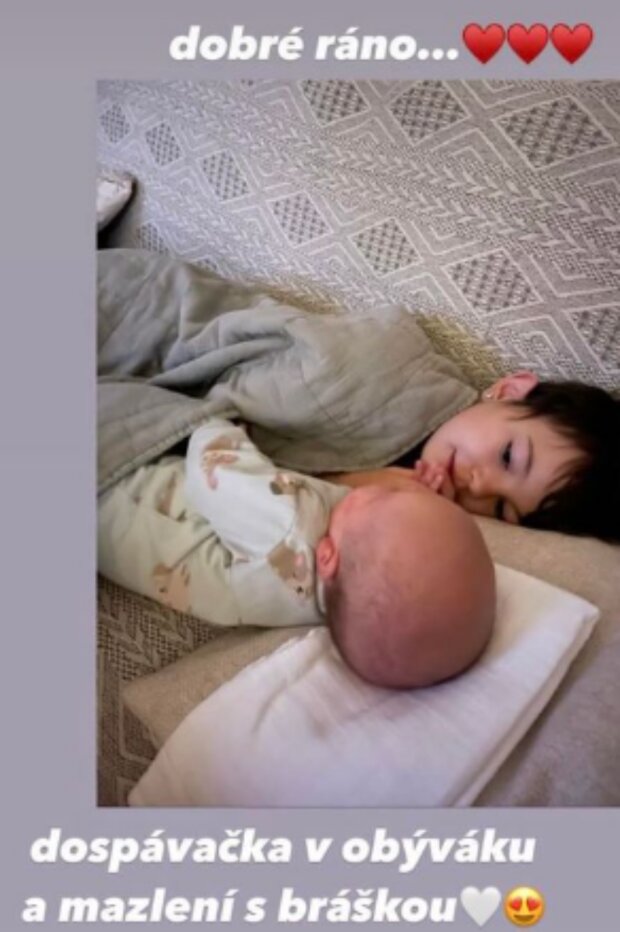 Děti. Foto: snímek obrazovky Instagram