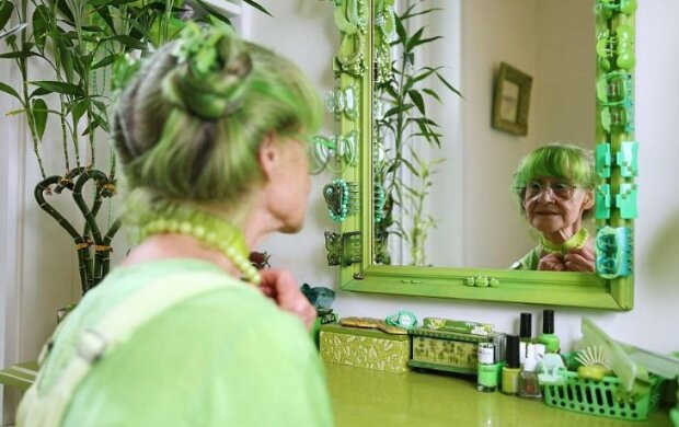 Brooklynská zelená dáma: příběh ženy, která zdobila svůj život oblíbenou barvou