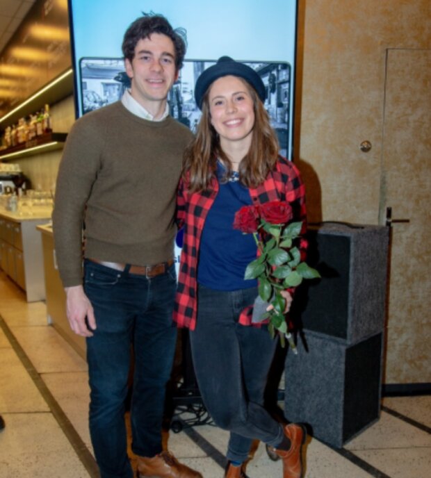 Marek Adamczyk a Eva Samková. Foto: snímek obrazovky blesk.cz