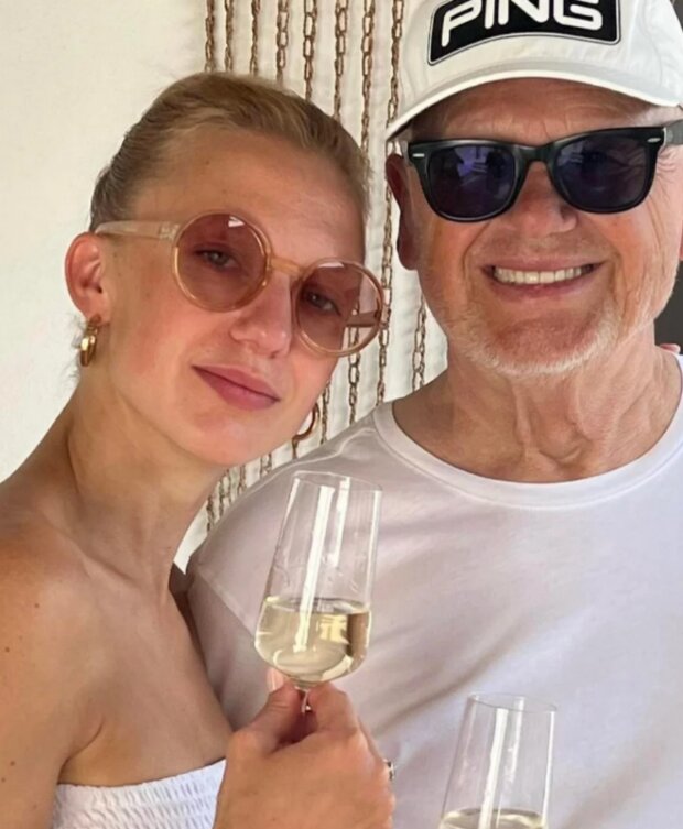 Jiří Korn s dcerou. Foto: snímek obrazovky Instagram