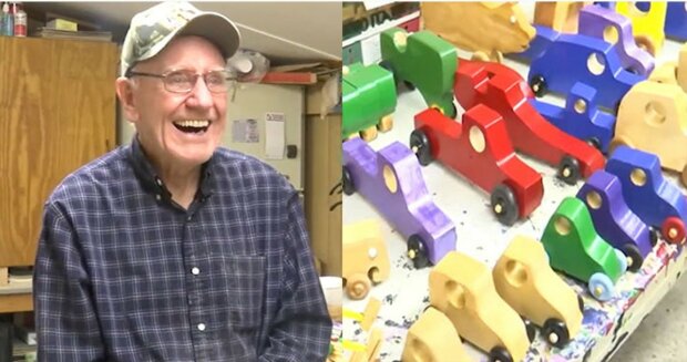 "Vydělávám si dětské úsměvy." Muž už padesát let vyrábí dřevěné hračky, aby měly děti z chudých rodin šťastné Vánoce. "Tohle je skutečný Santa Claus"