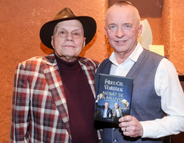 Karel Voříšek a Jan Přeučil. Foto: snímek obrazovky blesk.cz