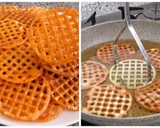 Recept na křupavé vafle. Foto: snímek obrazovky YouTube