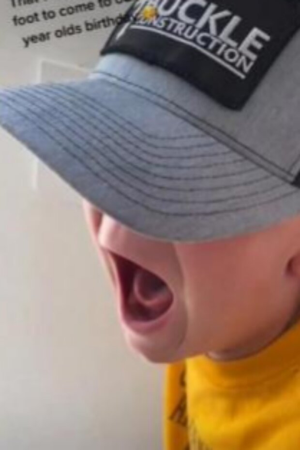 Překvapení. Foto: snímek obrazovky TikTok