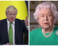 Alžběta II. a Boris Johnson. Foto: snímek obrazovky YouTube