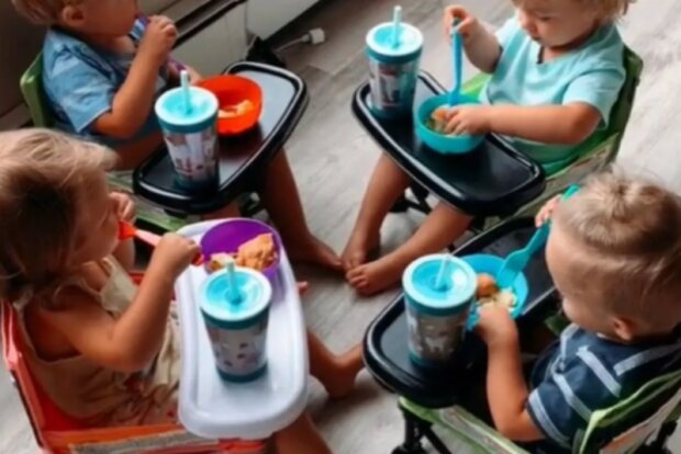 Děti. Foto: snímek obrazovky TikTok