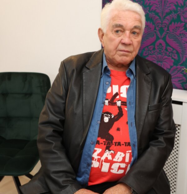 Jiří Krampol. Foto: snímek obrazovky ahaonline.cz