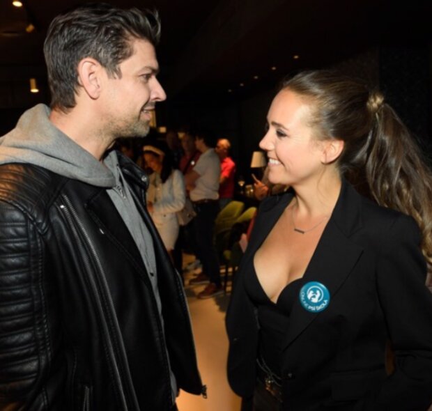 Lucie Vondráčková a Petr Vojnar. Foto: snímek obrazovky extra.cz
