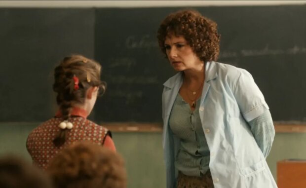 Zuzana Mauréry ve filmu Učitelka. Foto: Snímek obrazovky ahaonline.cz