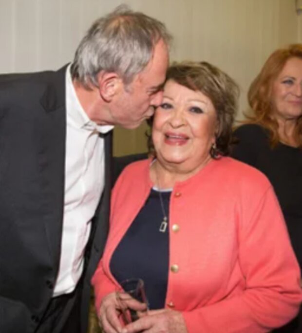 Jiřina Bohdalova aLubomír Focko. Foto: snímek obrazovky ahaonline.cz