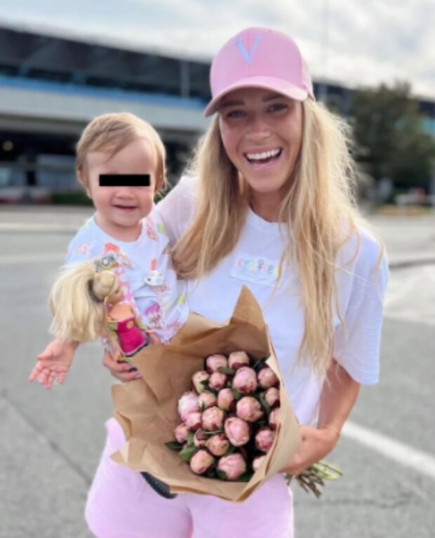 Veronika Kopřivová s dcerou. Foto: snímek obrazovky blesk.cz