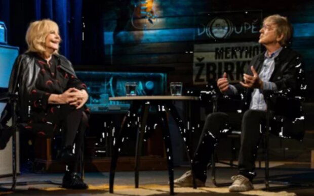 Hana Zagorová a Meky Žbirka. Foto: snímek obrazovky ahaonline.cz