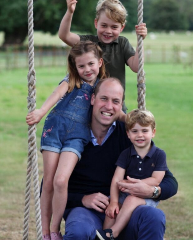 Princ William s rodinou. Foto: snímek obrazovky focus