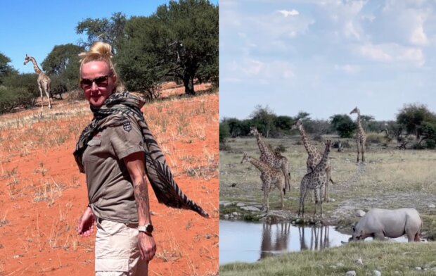Vendula Pizingerová s mladším manželem cestuje po Namibii: "Takové odstíny ma Afrika"