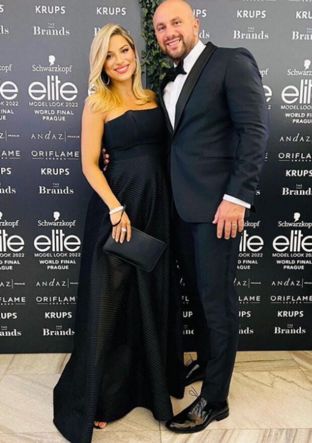 Eva Perkausová s manželem Ivanem Heckem. Foto: snímek obrazovky Instagram