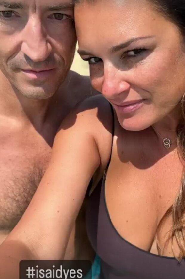 Alena Šeredová s partnerem. Foto: snímek obrazovky Instagram